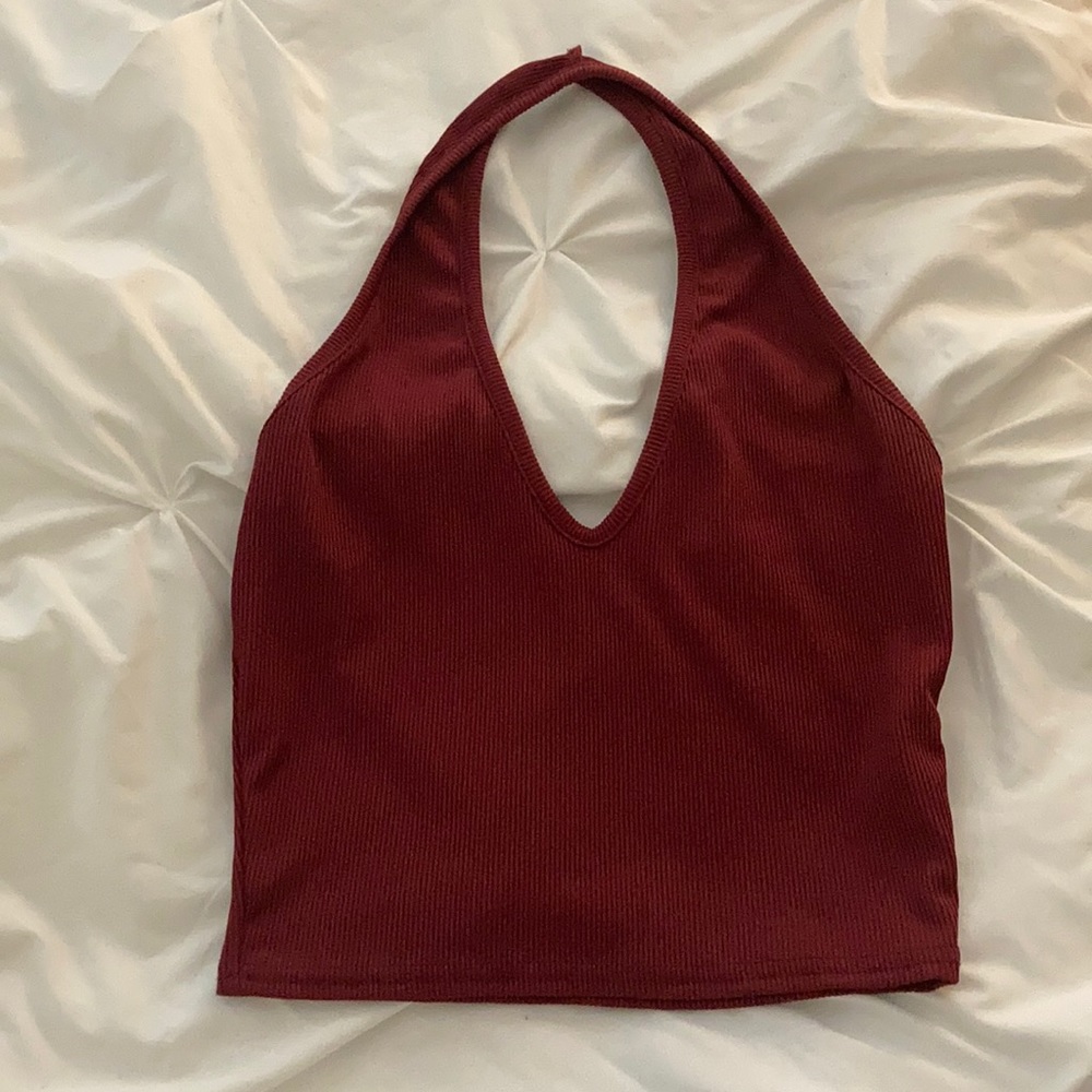 Nasty gal haltered crop top